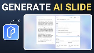 AI PPT Maker Free Best Free Tool to Generate PowerPoint Slides  Tenorshare AI Slides [upl. by Tabb]