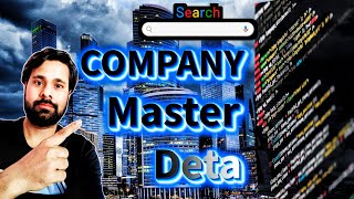 Company Master Data on MCA V3 Portal  StepbyStep Guide  🦮 mcav3 [upl. by Vinaya]