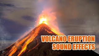 Volcano Erupting Sounds 🌋 Volcano Sounds [upl. by Ferdinana]