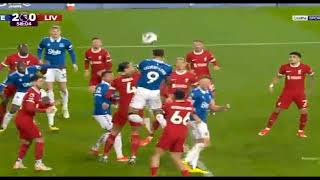 CalvertLewin goal vs Liverpool  Everton vs Liverpool 20 Highlights All Goals [upl. by Eillek779]