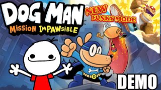 Damon Plays the Dog Man Game Demo [upl. by Naam965]