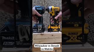 Milwaukee vs Dewalt vs Makita boombap alati alat tools competition milwaukee dewalt makita [upl. by Stefania230]