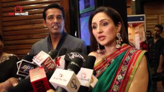 Anup Soni and Juhi Babbar at Nisha Fashion Show [upl. by Cykana]