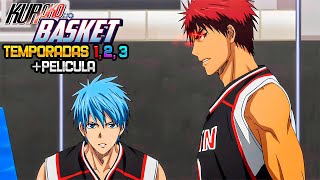 🏀 TODA LA HISTORIA DE KUROKO NO BASKET EN 1 VÍDEO  Resumen Completo [upl. by Jeddy]