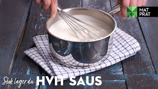 Hvit saus  MatPrat [upl. by Olly]