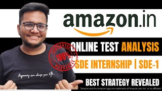 Amazon Online Test for SDE Internship and SDE 1  How to prepare  Apply Now 🔥 [upl. by Ilzel292]