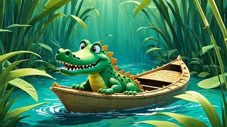 Row Row Row Your Boat  Nursery Rhymes for Kids  Fun amp Interactive Song [upl. by Enyr]