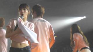 Fancam soshivn SMTown concert in Paris SNSD Taeyeon [upl. by Langill]