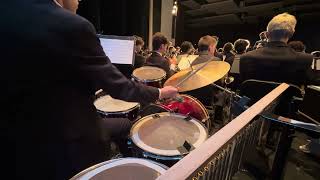 Selections From Encanto LinManuel MirandaArrPaul Murtha BHS Concert Band Performance Drum Cam [upl. by Juster677]