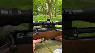 Practice at the outdoor Air Rifle range with the BSA Ultra CLX Precharged pneumatic Pellet Rifle [upl. by Clarine]