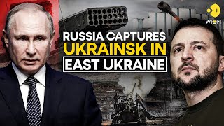 Russia Captures The Ukrainian Town of Ukrainsk In East Donetsk Region Reports  WION Originals [upl. by Hairem716]