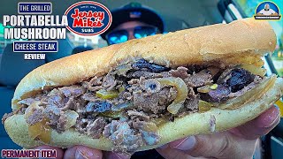 Jersey Mikes® Portabella Cheese Steak Review 🍄🧀🥩  Permanent Menu Item 66  theendorsement [upl. by Hasen326]