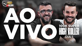 🔴 DIA 1 SUPER HIGH ROLLER  BSOP MILLIONS [upl. by Yramesor]