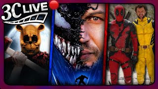 3C Live  Deadpool 3 Trailer Description Venom 3 Set Photo Winnie Pooh Horror Universe Updates [upl. by Ynatirb]