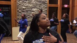 Zeta Phi Beta Sorority Inc Gamma Zeta Zeta Chant [upl. by Nylarad]