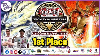 Double 1st Place UNDEFEATED OTS Championship Tenpai by I Khan amp N Crees YuGiOh [upl. by Drarrej942]