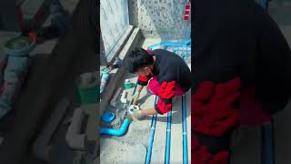 better solution for this situation of home decoration drainage productionplumbingdrainage [upl. by Manning]