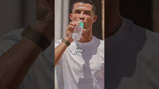 Does Ronaldo like Cola🤔 shortsronaldo [upl. by Bohaty]