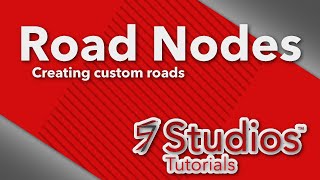 Road Nodes amp Creating Custom Roads  57 Studios™ Tutorials  Unturned Map editor [upl. by Gomar]