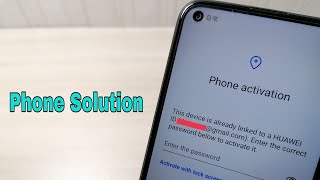 Huawei P40 lite JNY LX1 Remove Huawei ID Bypass FRP Test Point via SigmaKey [upl. by Baudin]