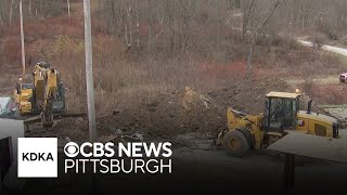 Crews searching for missing Pennsylvania woman who fell into sinkhole now entering recovery phase [upl. by Apfelstadt482]