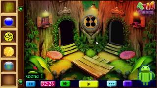 Fantasy Tree Cottage Escape walkthrough AVM Games [upl. by Ileray]