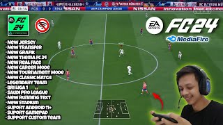 FIFA 19 MOD FC 24 ANDROID OFFLINE FULL UPDATE JERSEY amp TRANSFER 2324 [upl. by Idnir453]