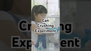 Amazing Can Crushing Experimentshorts [upl. by Kall]