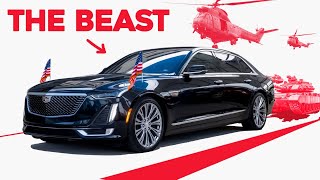 The INSANE Way US Presidential Beast Limousine Travels [upl. by Tteragram]