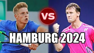 Ricardas Berankis vs Rudolf Molleker HAMBURG 2024 Highlights [upl. by Anomas]