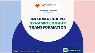 Informatica Interview Question  LTI  Mphasis  Fragma Data Dynamic Lookup [upl. by Ahtenak]