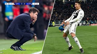 The Day Cristiano Ronaldo Silenced Diego Simeone [upl. by Ilyk]