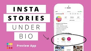 Insta Stories under your bio Everything about Insta Story Highlights [upl. by Ostler538]