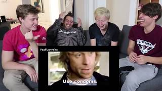 REACTING TO BANNED COMMERCIALS w MY ROOMMATES  Sam Golbach [upl. by Adnohs810]