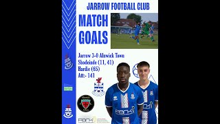 Jarrow 30 Alnwick Town MATCH GOALS 27th July 2024 [upl. by Burkitt43]