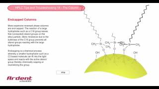 HPLC Tips and Troubleshooting 18  Endcapped Columns [upl. by Wehttam]