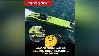 Lamborghini MTI 48 Racing Bull Reaching Top Speed [upl. by Aneerehs866]