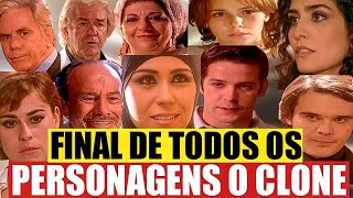 O CLONE  FINAL DE TODOS OS PERSONAGENS DA NOVELA O CLONE  Saiba como termina a história de cada um [upl. by Avrom]