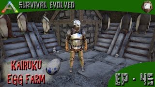 ARK Survival Evolved  Kairuku Penguin Egg Farm  Series Z  EP45 [upl. by Haimorej]