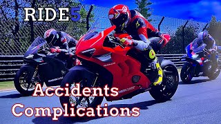 RIDE5  Accidents Complications  Thunder on The Track [upl. by Acul991]