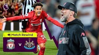 98THMINUTE WINNER  Liverpool vs Newcastle  Premier League Highlights [upl. by Pelaga]