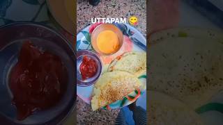 Uttapam 10 min mein bankr taiyar hone wala tasty breakfast ❤️ [upl. by Eittah]