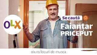 OLX  Locuri de Muncă  se caută Faianțar [upl. by Horwitz956]