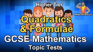 Quadratics amp Rearranging Formulae  GCSE Maths Topic Test [upl. by Brandt850]