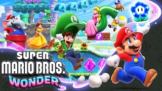 Super Mario Bros Wonder  Full Game 100 Walkthrough [upl. by Ademordna]