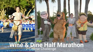 runDisney Wine and Dine Half Marathon 2023 [upl. by Galatea]