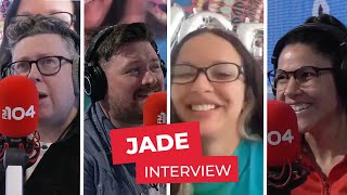 JADE  Interview on FM104s Strawberry Alarm Clock [upl. by Ahtibat787]