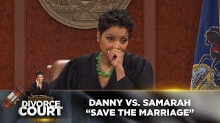 Divorce Court  Danny Worley vs Samarah Hopkins Save The Marriage  Season 14 Episode 21 [upl. by Nagiem396]