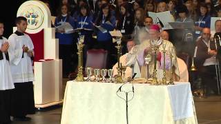 2012 Diocese of Trenton Eucharistic Congress Mass 101212 [upl. by Eisserc]