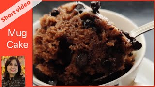 How to make Kids fav Soft amp Rich Eggless Microwave 2 Min Mug Cakes  Cake Recipe मग केक shortvideo [upl. by Loar]